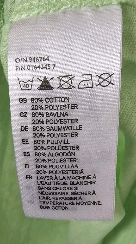 EK8867 Damen T-Shirt von H&M, Grün, Gr. S4