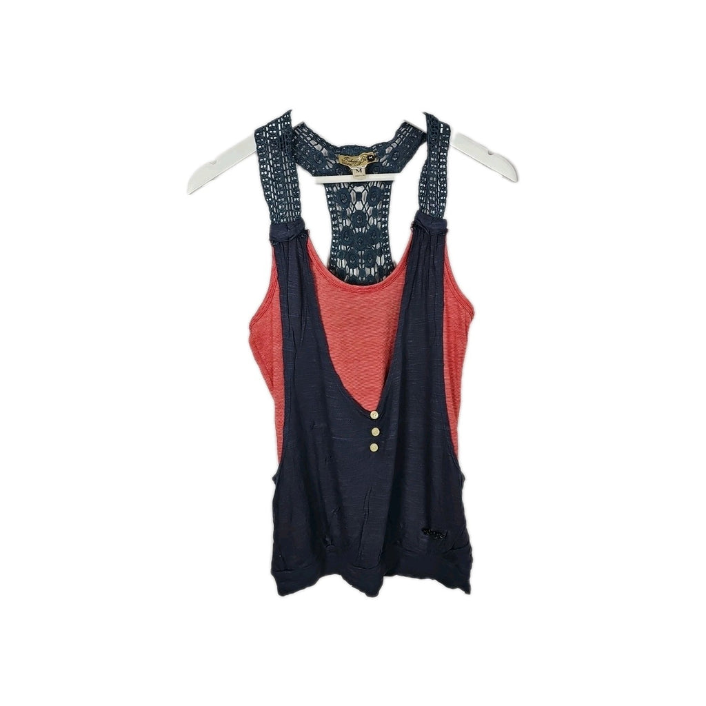 EK1543 Damen T-Shirt Khujo Co. Ltd. Blau Gr.M0