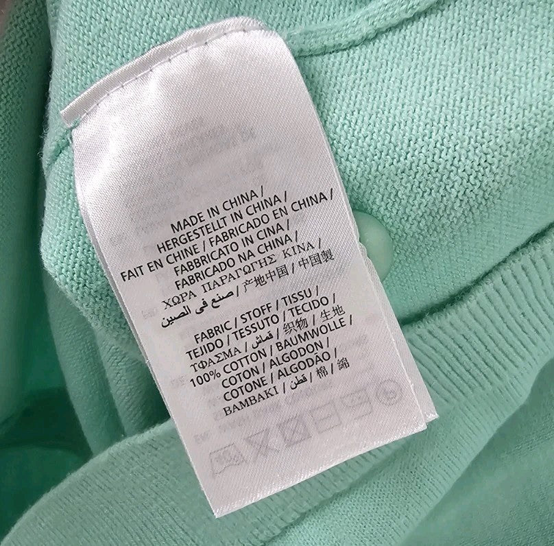 EK9095 Damen Strickjacke von Premium Cotton, Türkis, Gr. L5