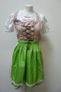 EK0992 Dirndl von Wiesenkönig Gr. 32 inkl. Schürze und Bluse0