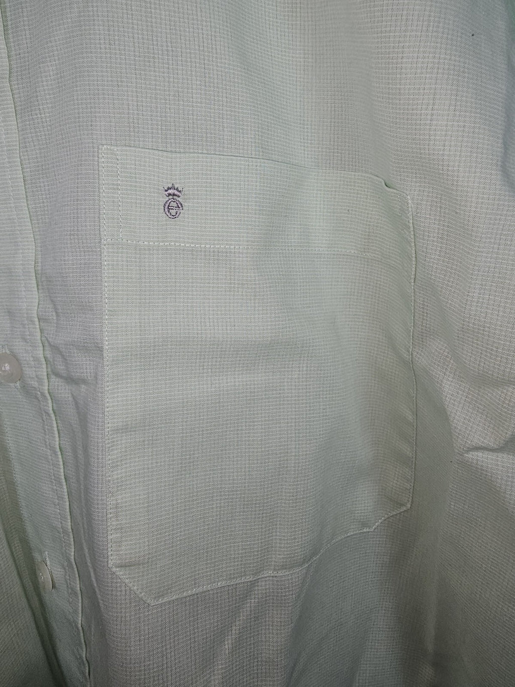 EK6870 Herren Hemd von Eterna, Grün, Gr.40, 15¾1