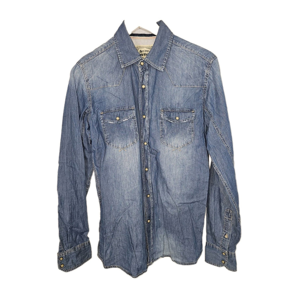 EK6677 Herren Hemd von Alcott Division, blau, Gr.S0