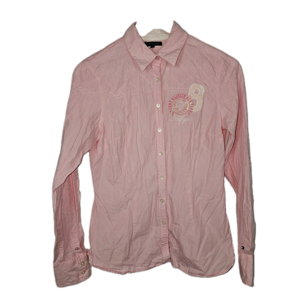 EK11057 Damen Bluse von Tommy Hilfiger, rosa, Gr.6 (36)0