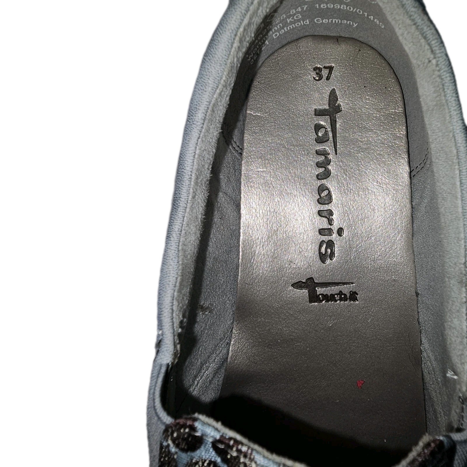 ES807 Damen Halbschuhe von Tamaris, hellblau, Gr.375