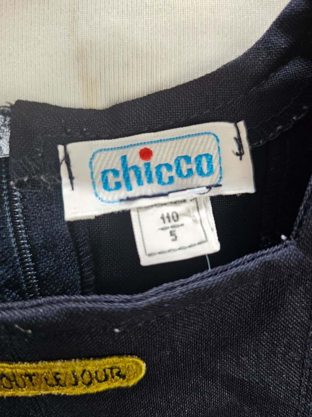 EK4291 Mädchen Kleid von Chicco, dunkelblau, Gr. 1102