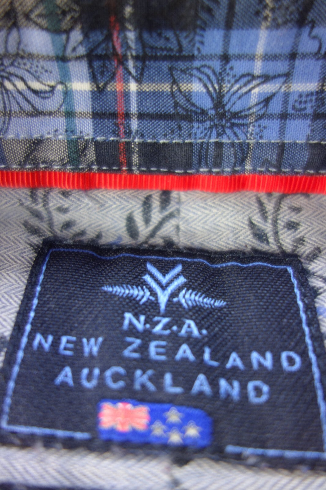 EK4206 Damen Bluse von New Zealand Auckland, blau/weiß kariert, Gr. L3