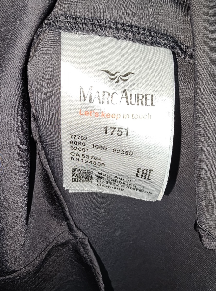 EK8419 Damwn Bluse von MarcAurel, Grau, Gr.443