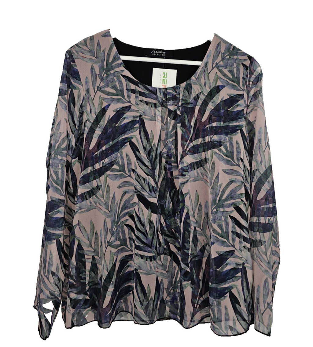 EK7812 Damem Bluse von Aniston Selected, Mehrfarbig, Gr.380