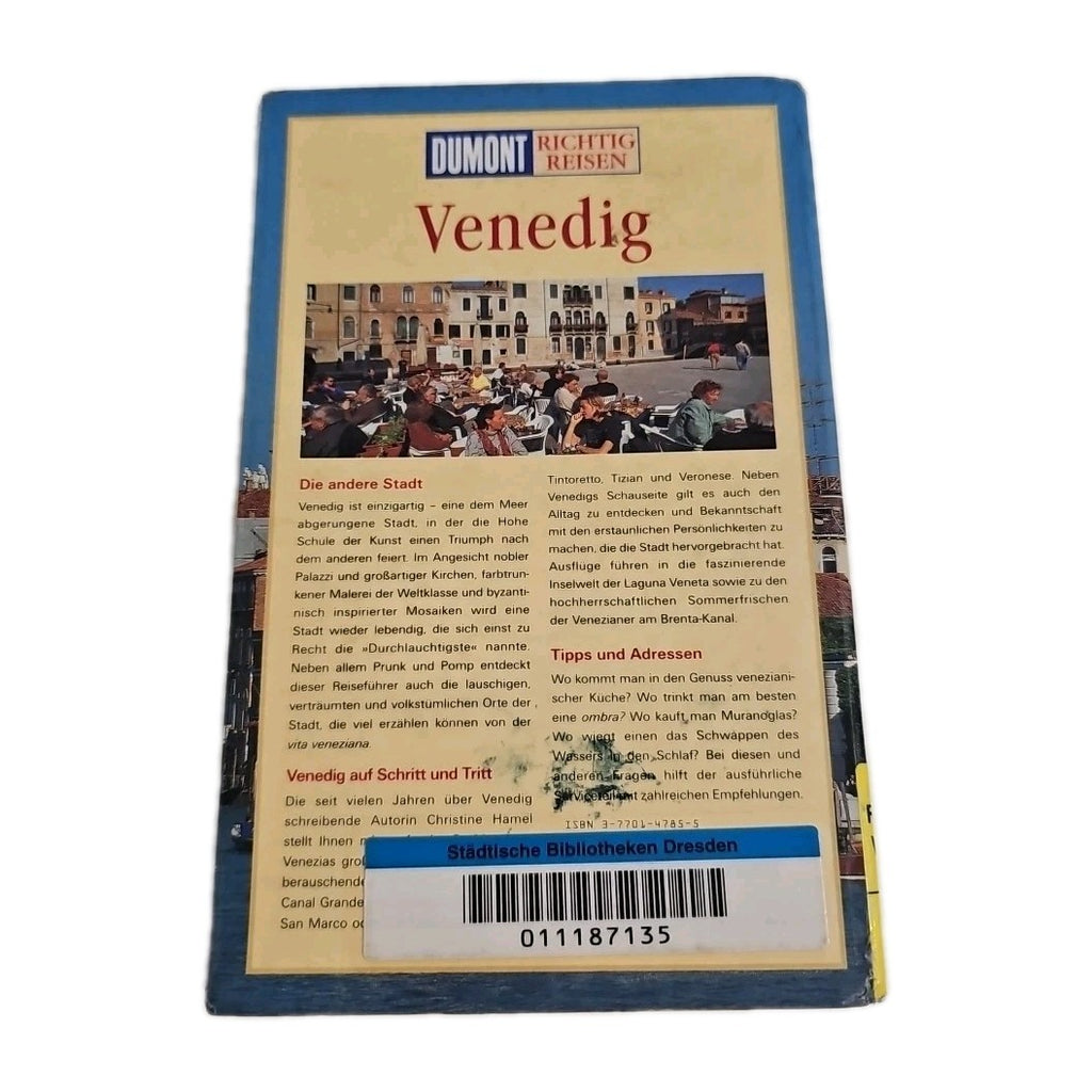 EB4152 DuMont - Richtig Reisen -  Reiseführer Venedig, Taschenbuch, 1