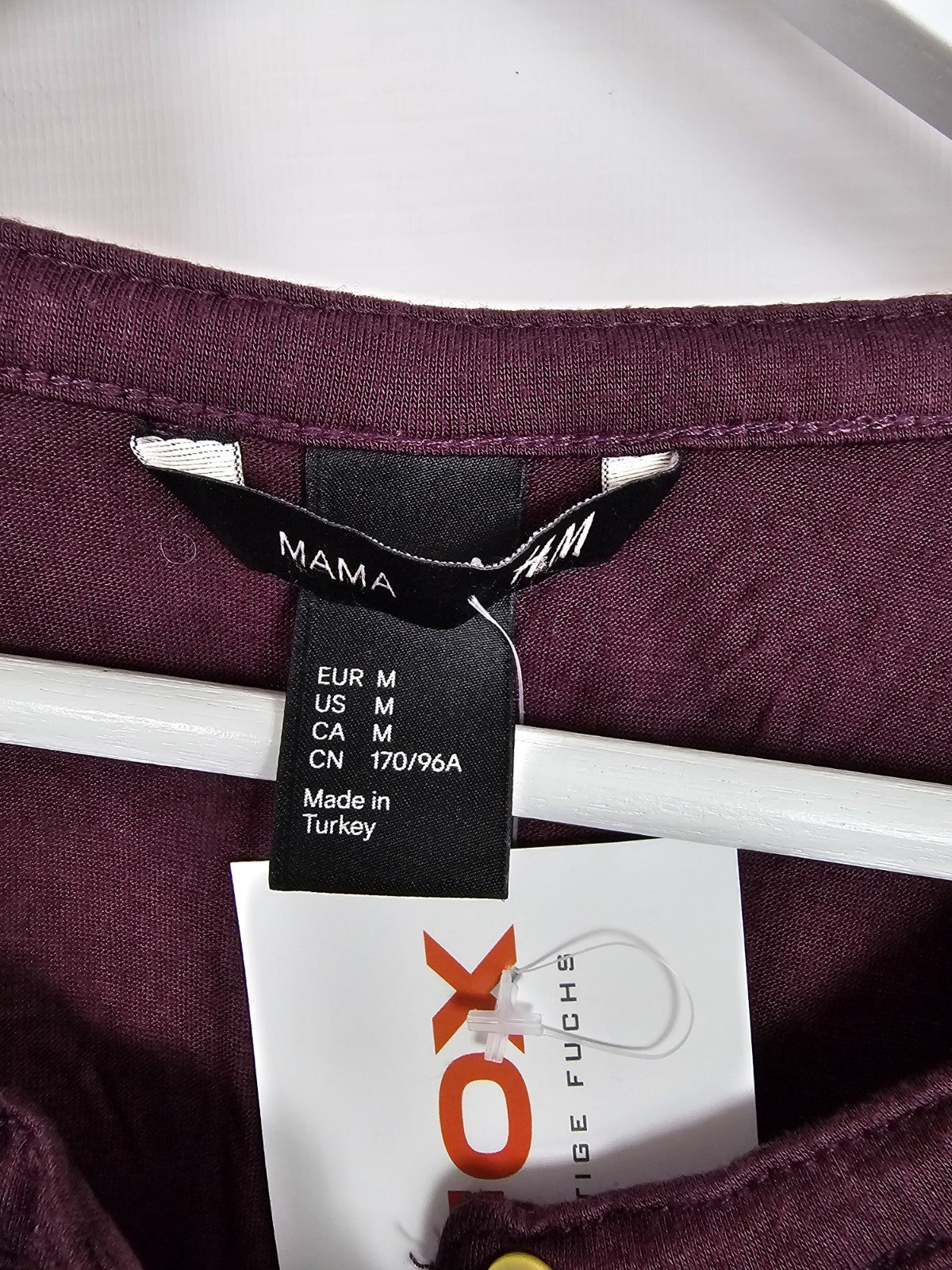 EK8226 Damen Bluse von H&M,  Weinrot, Gr. M2