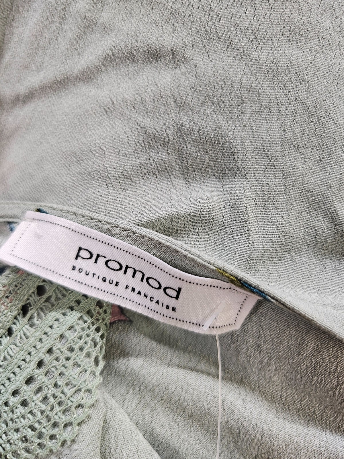 EK5764 Damen Bluse von Promod, blassgrün, Gr. 445