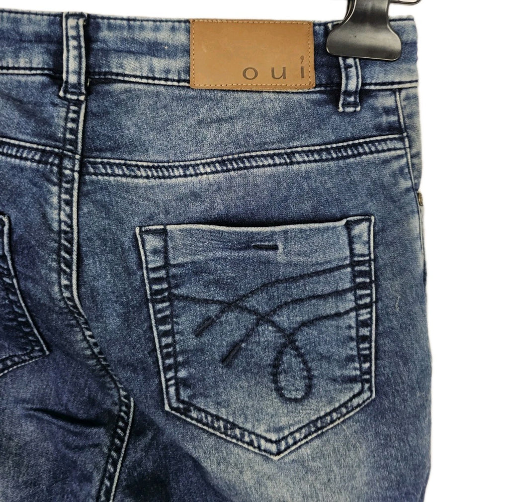 EK9137 Damen Jeans von Oui, blau, Gr.364