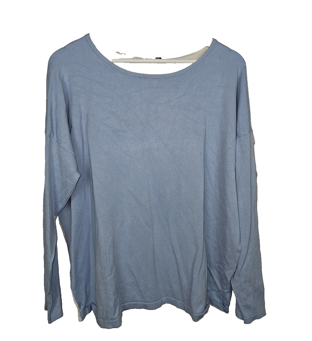 EK7623 Damen Sweatshirt von Street One, Blau/weiß, Gr. 440