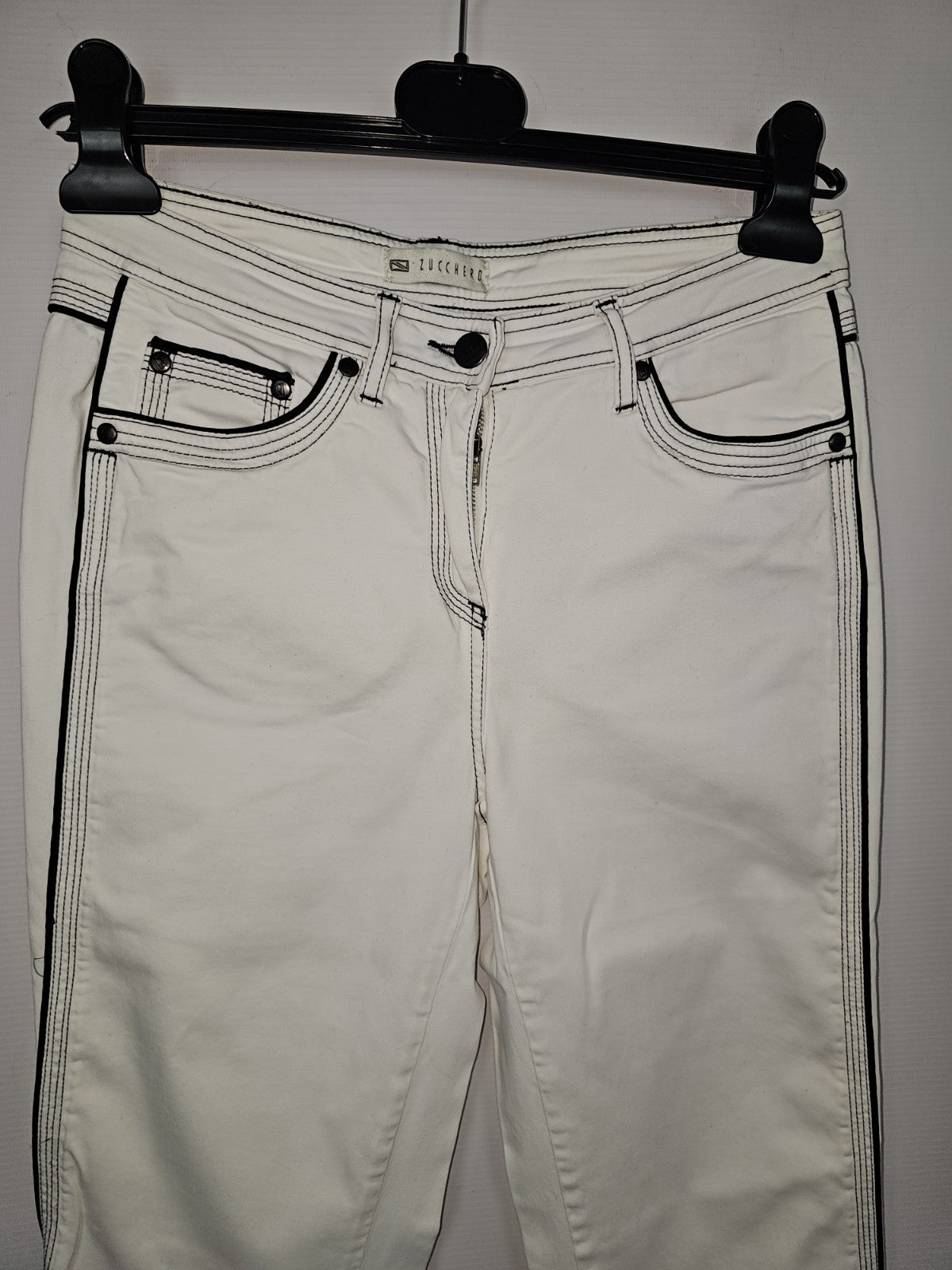 EK8574 Damen Jeans von Zucchero, Weiß, Gr. 361