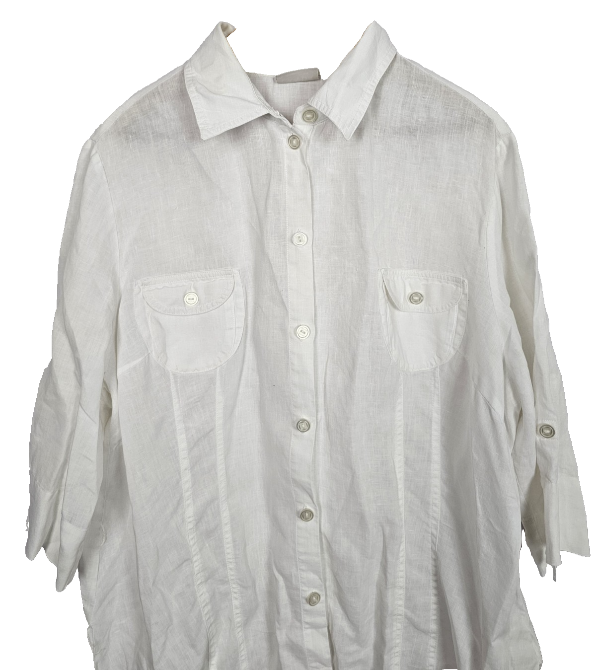 EK8454 Damen Bluse von Canda, weiß, Gr.48/501