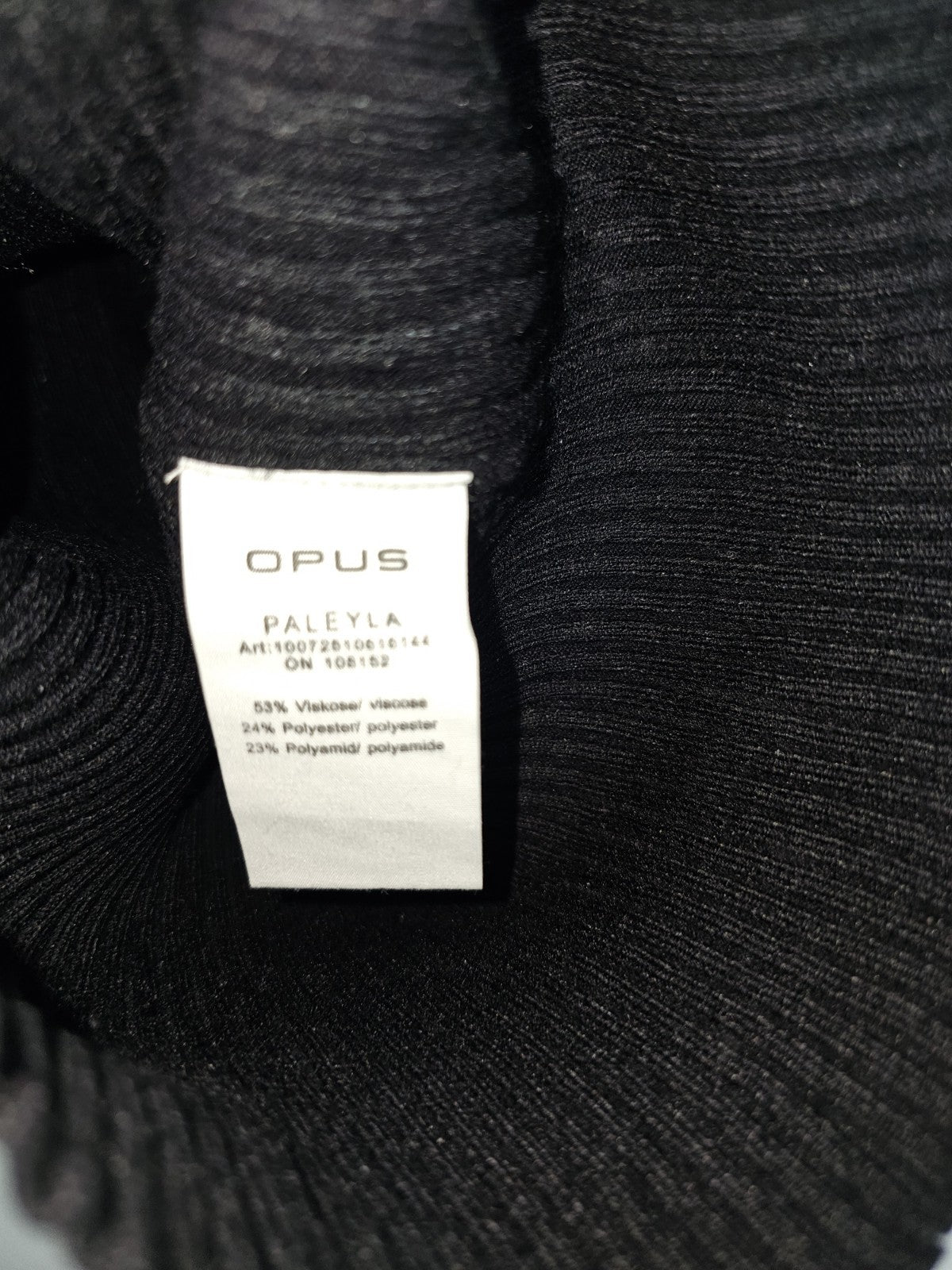 EK7675 Damen Top von Opus, Schwarz, Gr. 381