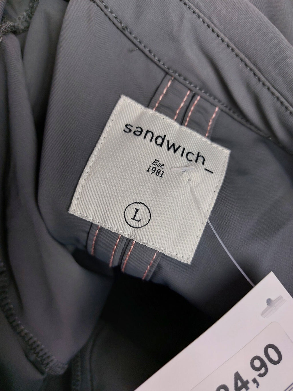 EK2772 Damen Blazer von sandwich_, grau, gr. L6