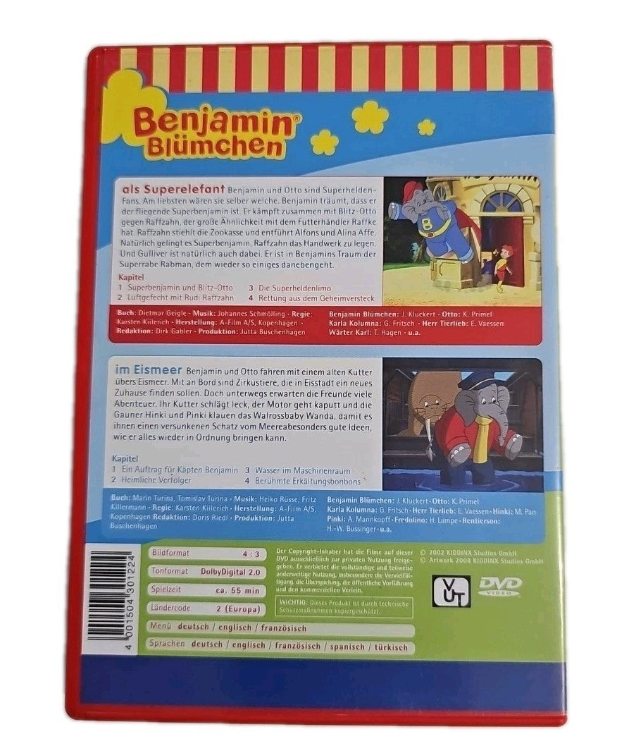 EB3254 Benjamin Blümchen als Superelefant / im Eismeer - DVD Film1