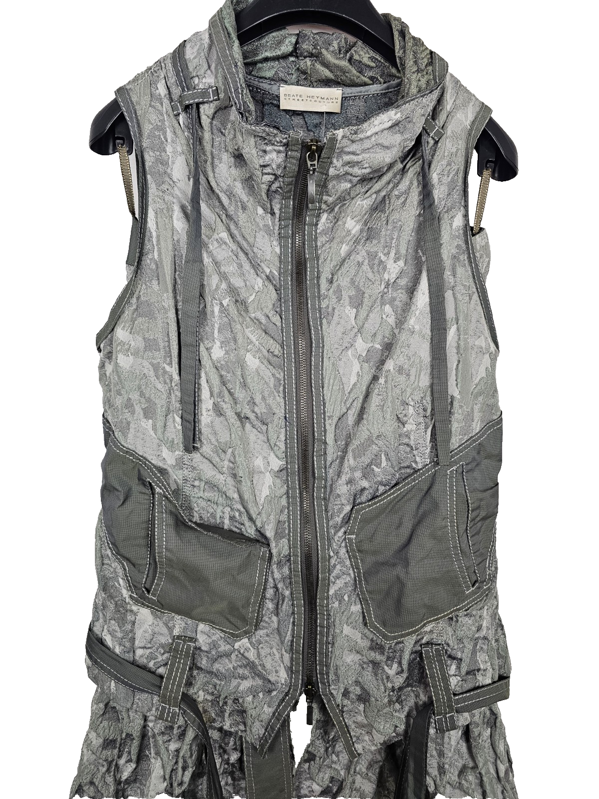 EK7205 Rock + Strickjacke von Beate Heymann Streetcouture, Camouflage, Gr.382