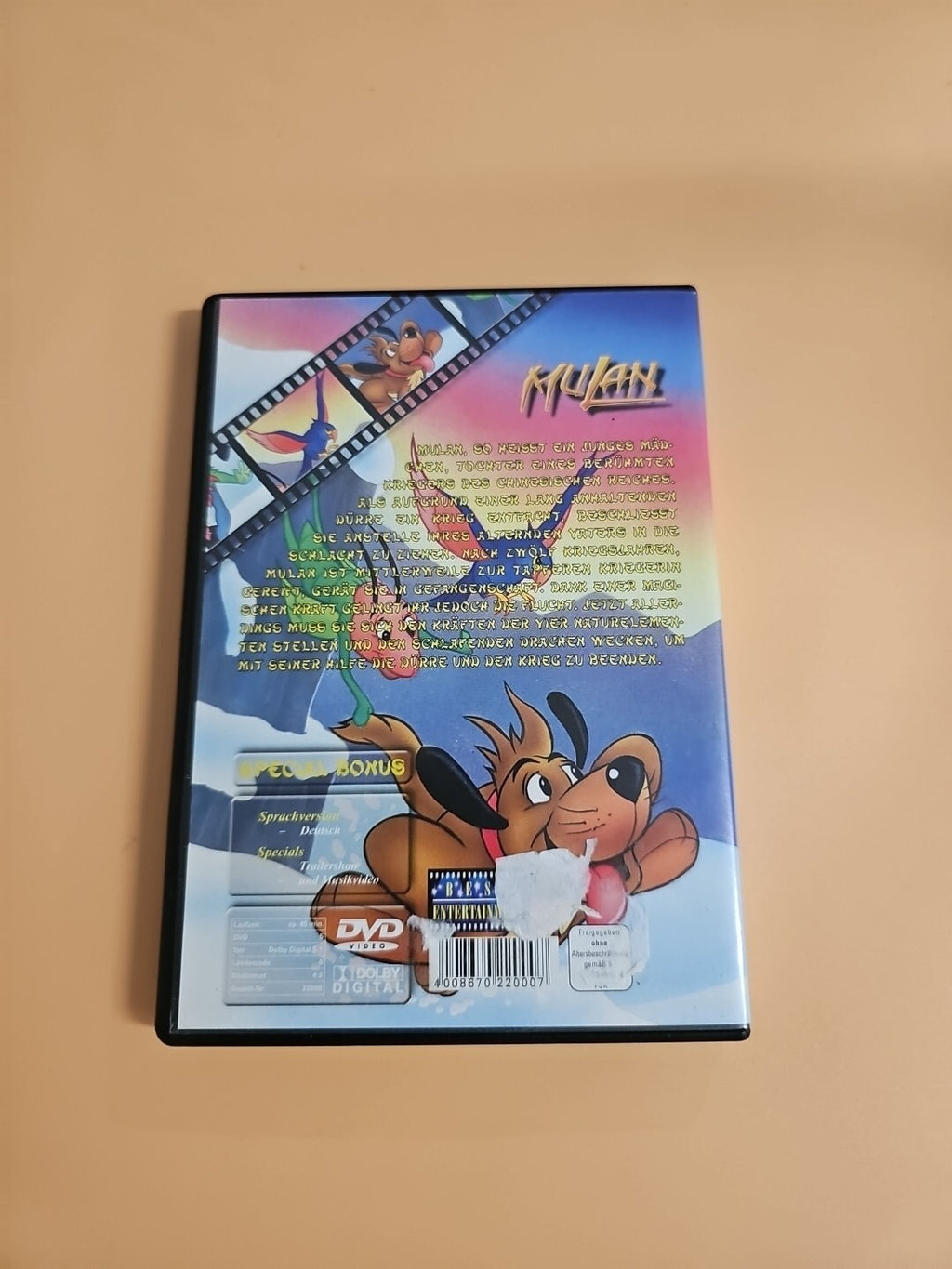 Mulan (2009) DVD Zeichentrick Kinderfilm Animation FSK0 281