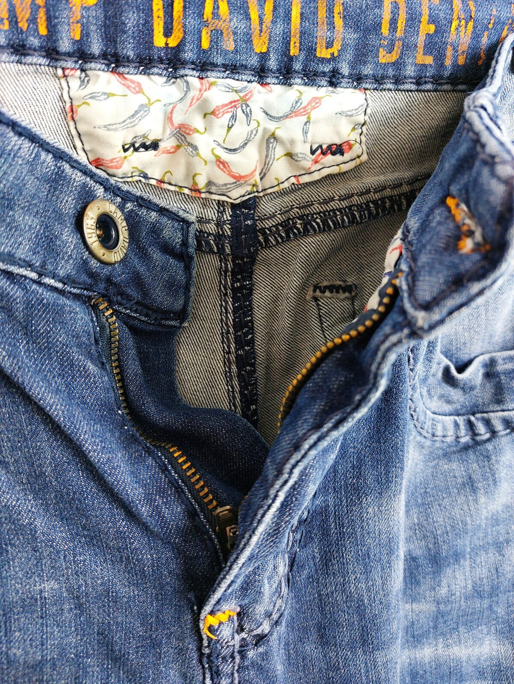 EK4484 Damen Jeans von Camp David, blau, Gr.W30/L326
