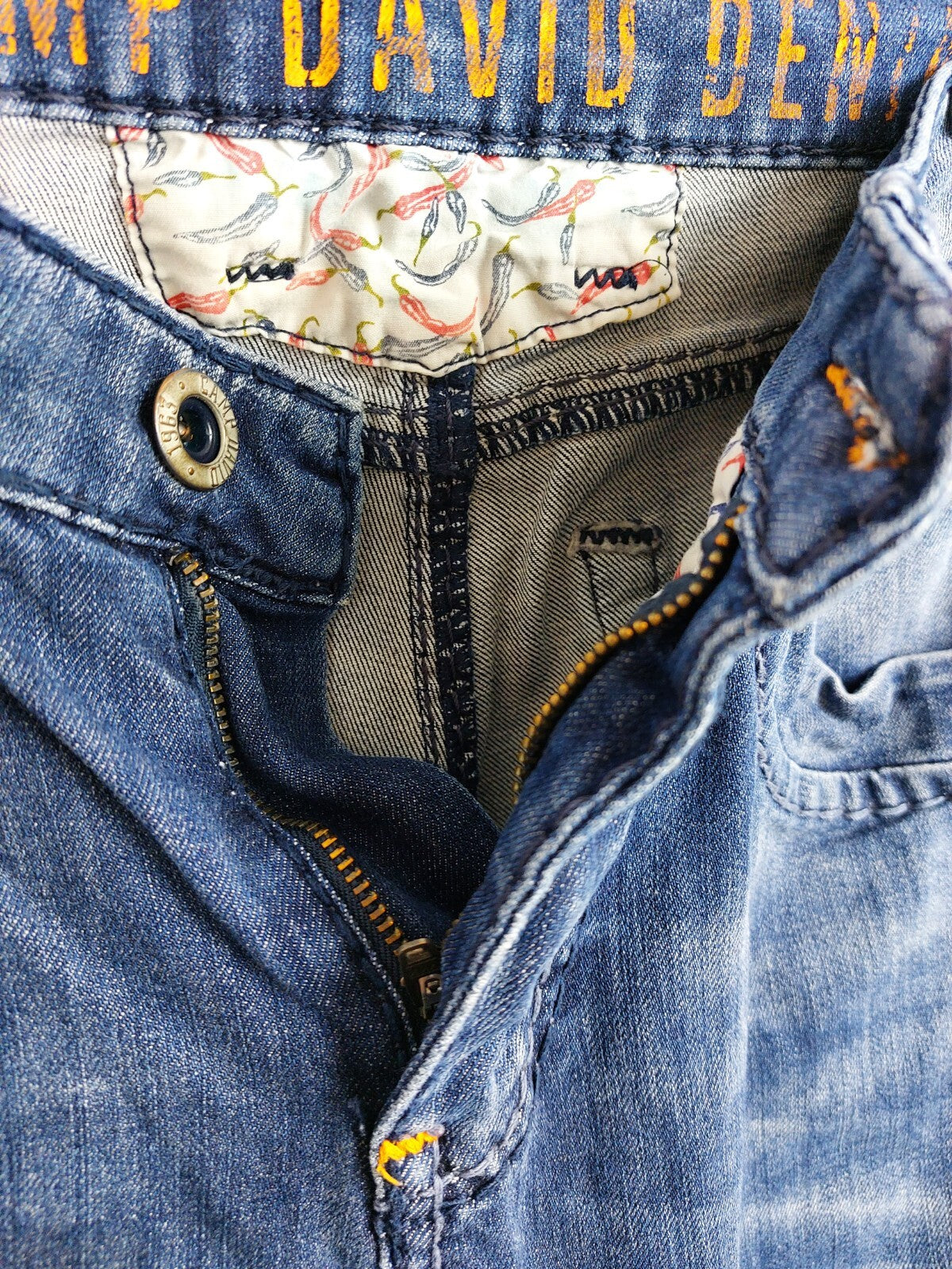 EK4484 Damen Jeans von Camp David, blau, Gr.W30/L326