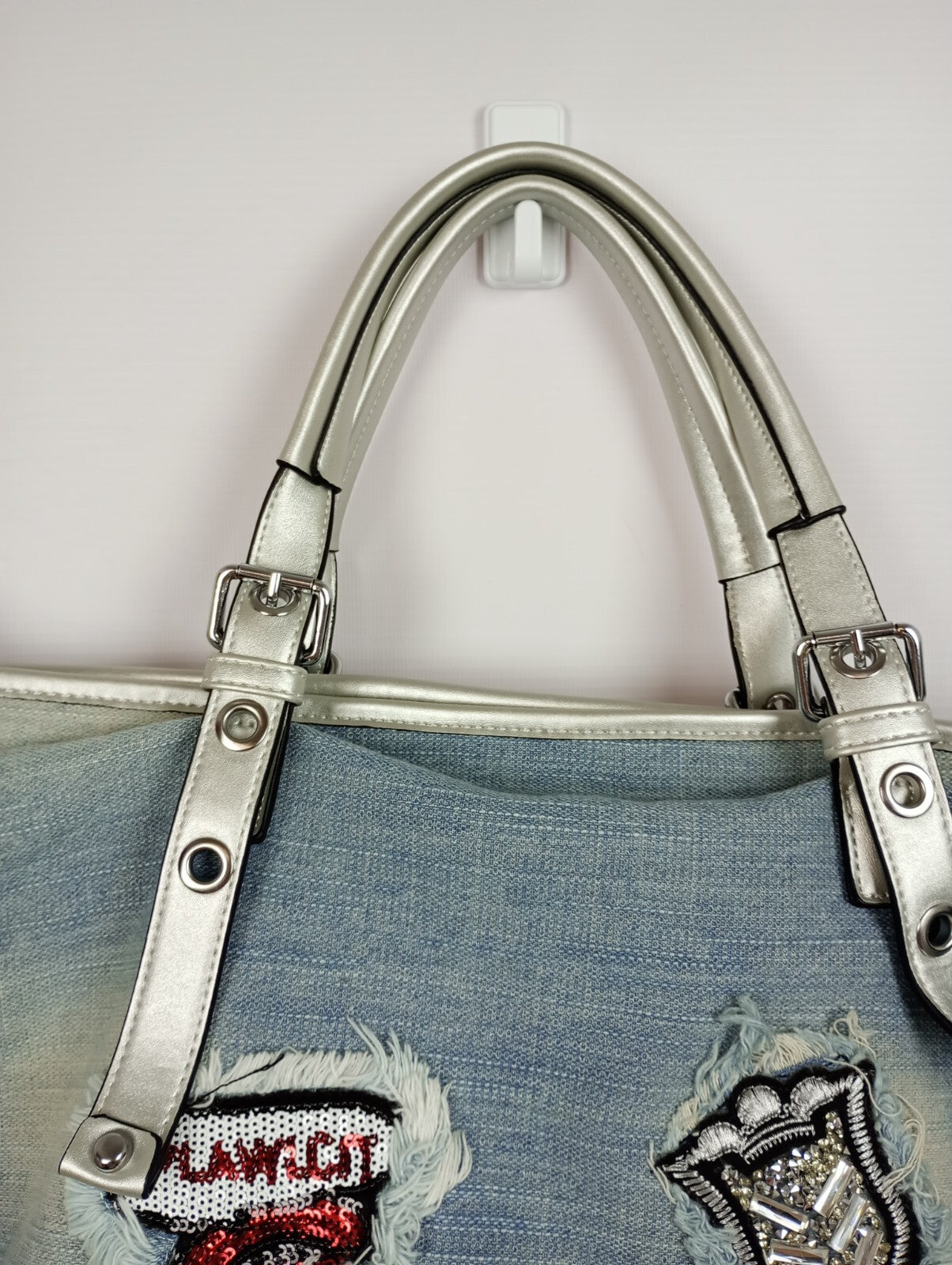 EK5313 Damen Tasche von Lookit, blau/silber3