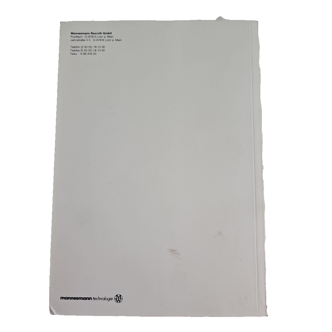 EB2737 Industrieventile und Zubehör, Mannesmann Rexroth, Buch1
