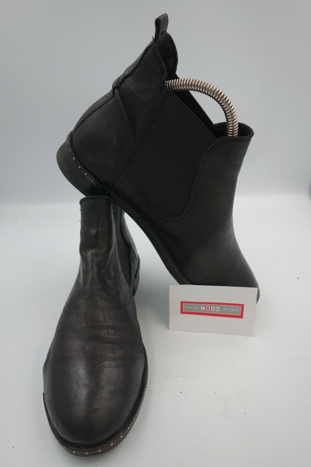 ES0552 Damen Stiefeletten von Post X Change, schwarz, 380