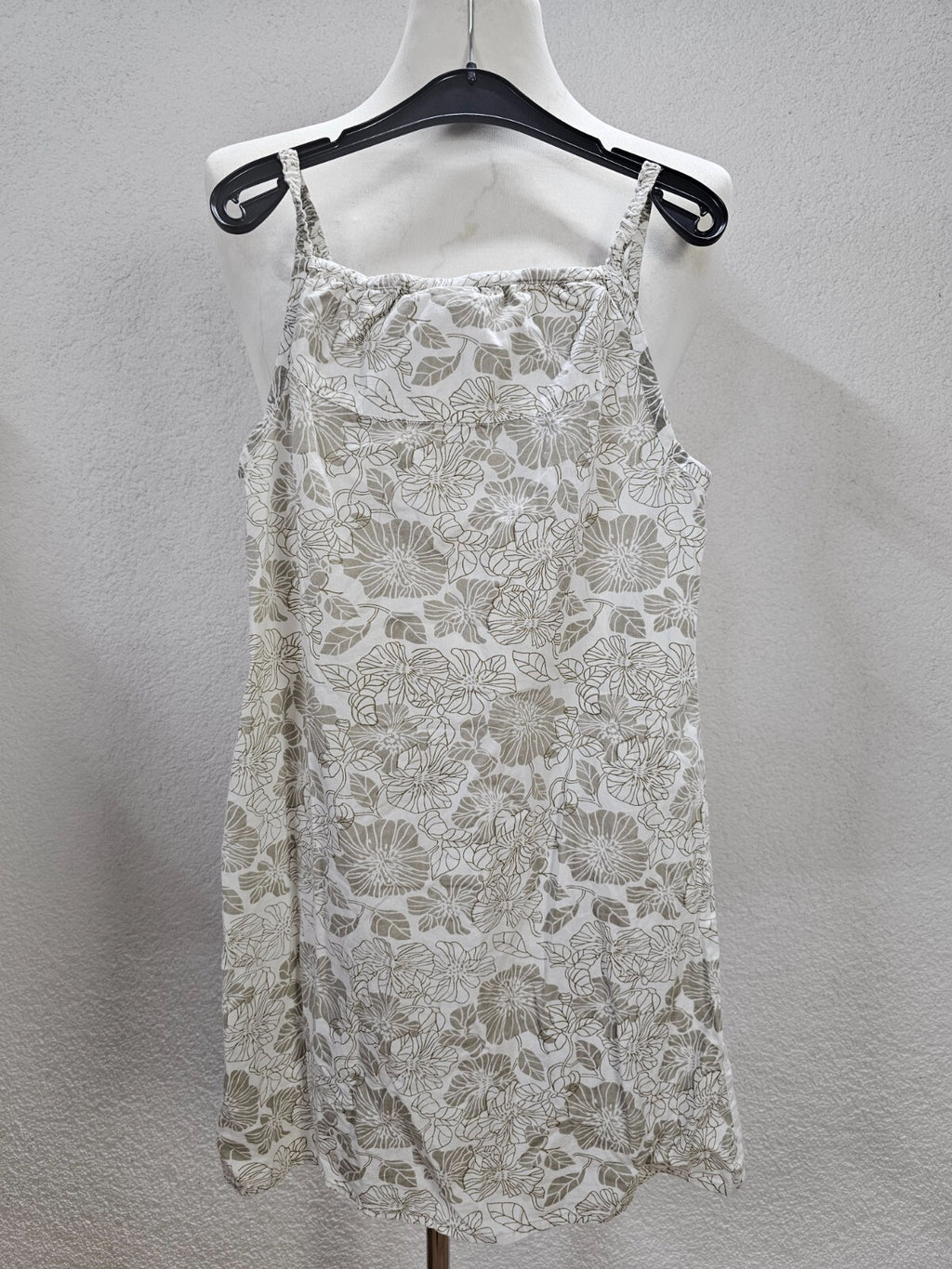 EK6071 Mädchen Kleid von Kidoki, beige/weiß, Gr. 1403