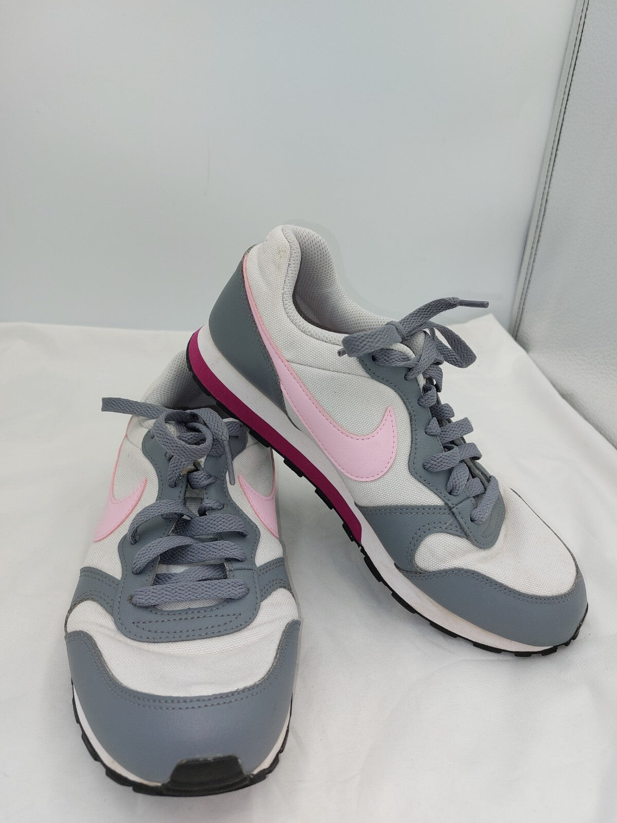 ES0023 Damen Sneaker von Nike, pink-weiß-grau, Gr.38,50
