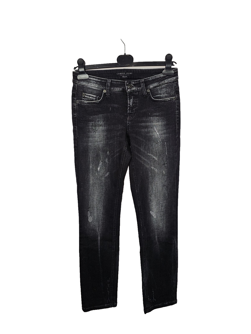 EK8567 Damen Jeans von Cambio, Schwarz, Gr. 340