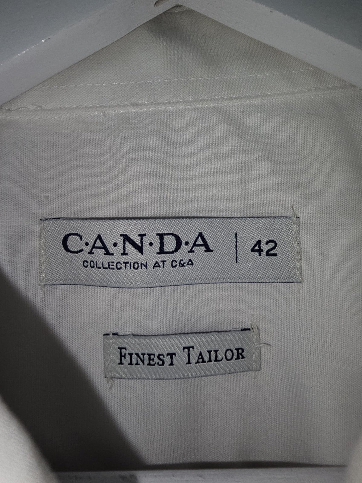 EK10958 Herren Hemd von Canda C&A, weiß, Gr.422