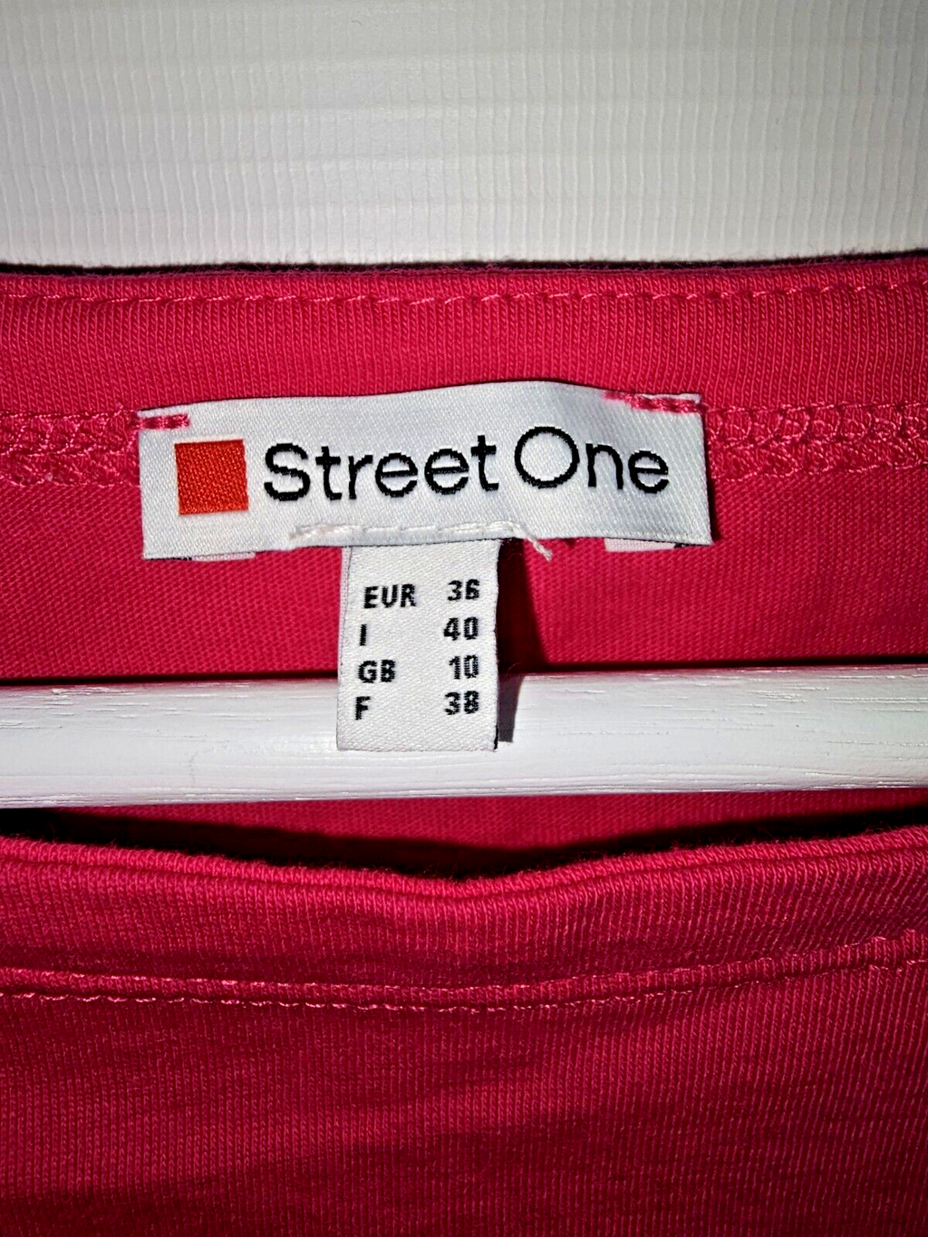 EK4043 Damen Langarmshirt von Street One, pink, Gr.361