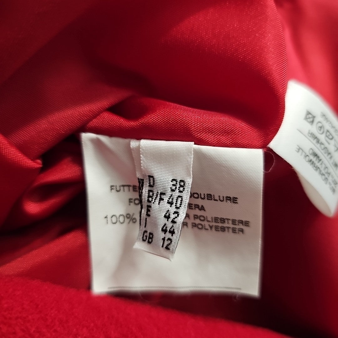 EK7719 Damen Mantel, Rot, Gr.383