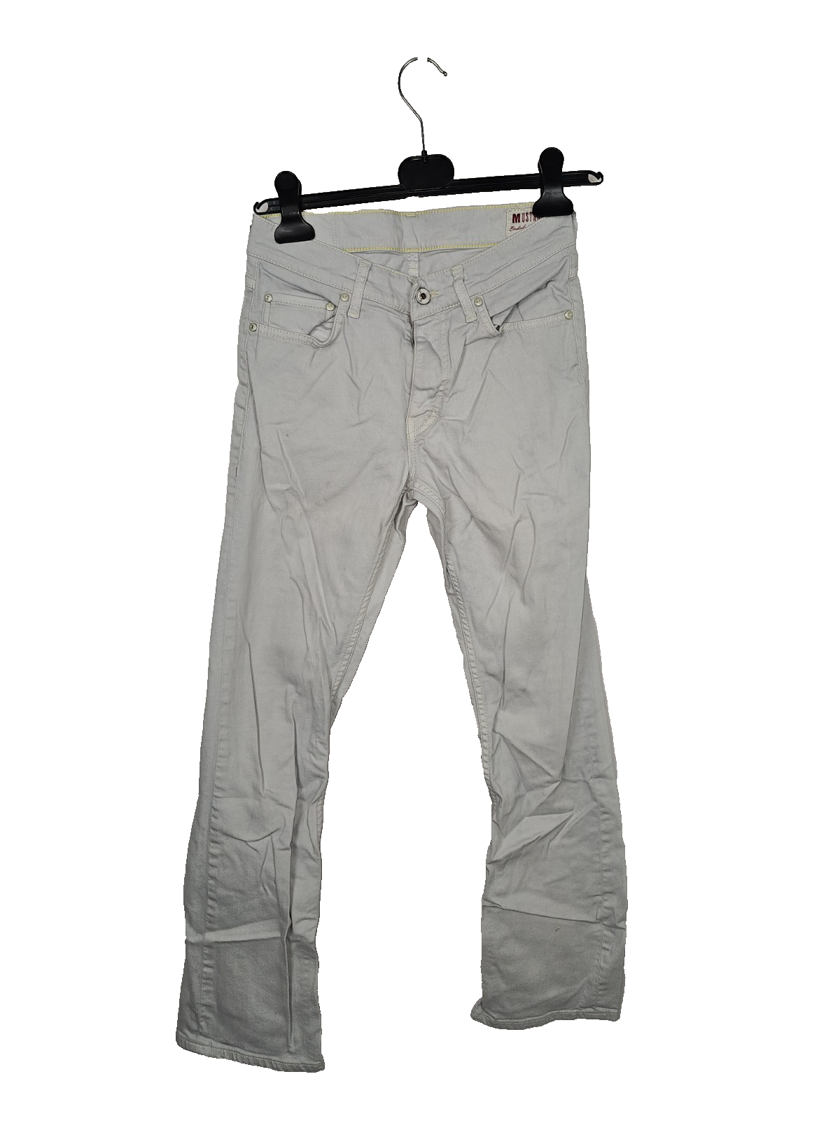 EK7551 Damen Jeans von Mustang, hellgrau-weiß, Gr.28/320