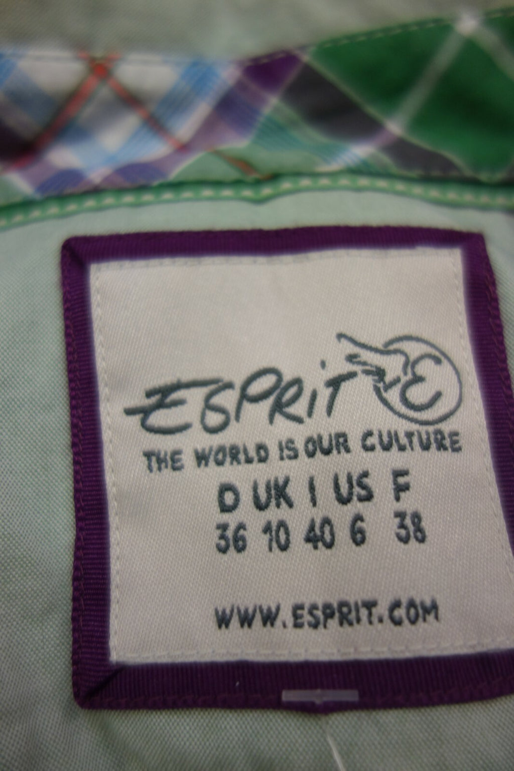 EK0404 Damen Bluse von Esprit, grün, Gr. 365