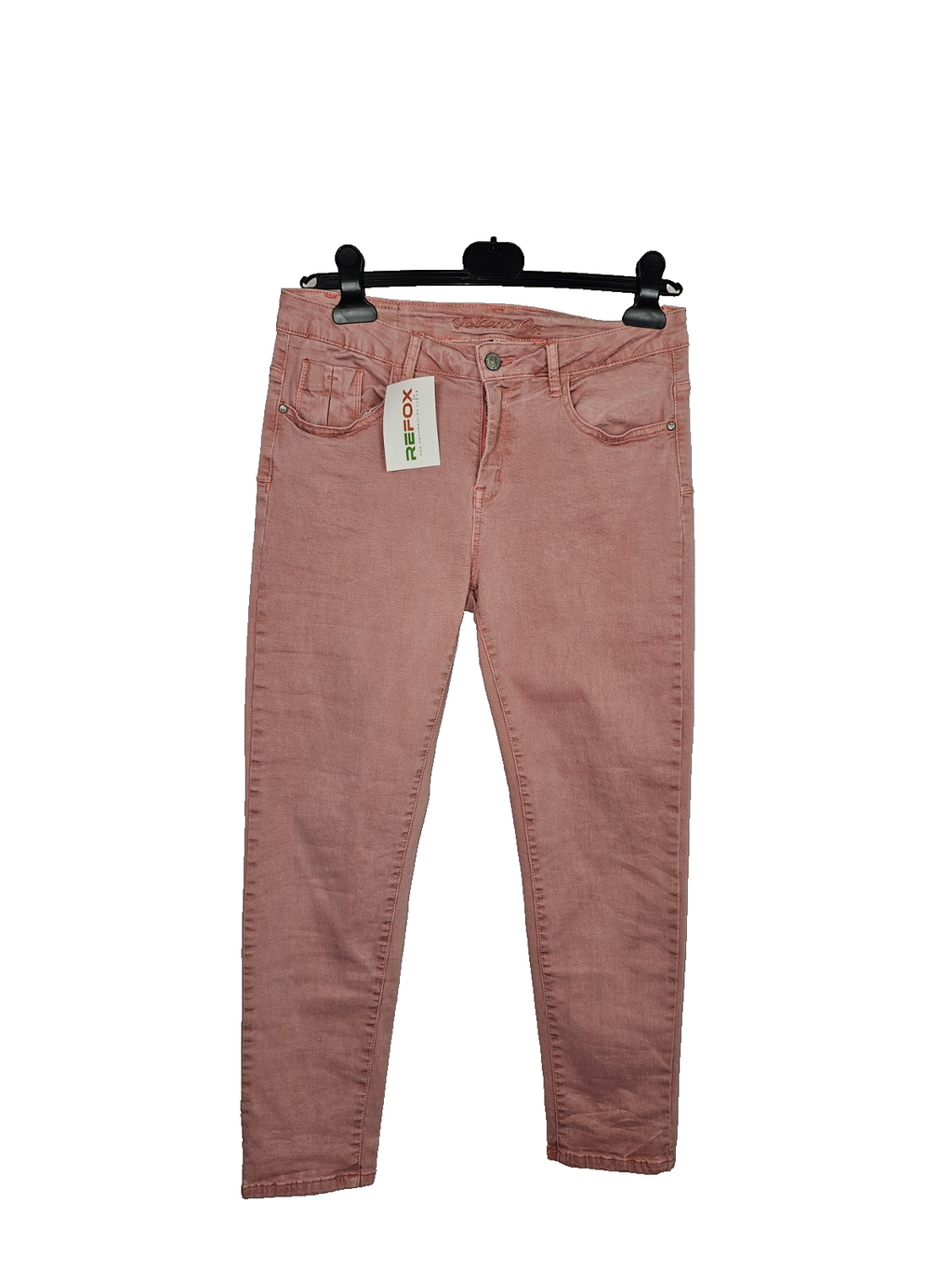 EK7576 Damen Jeans von Volcano Co, rot. Gr.L0
