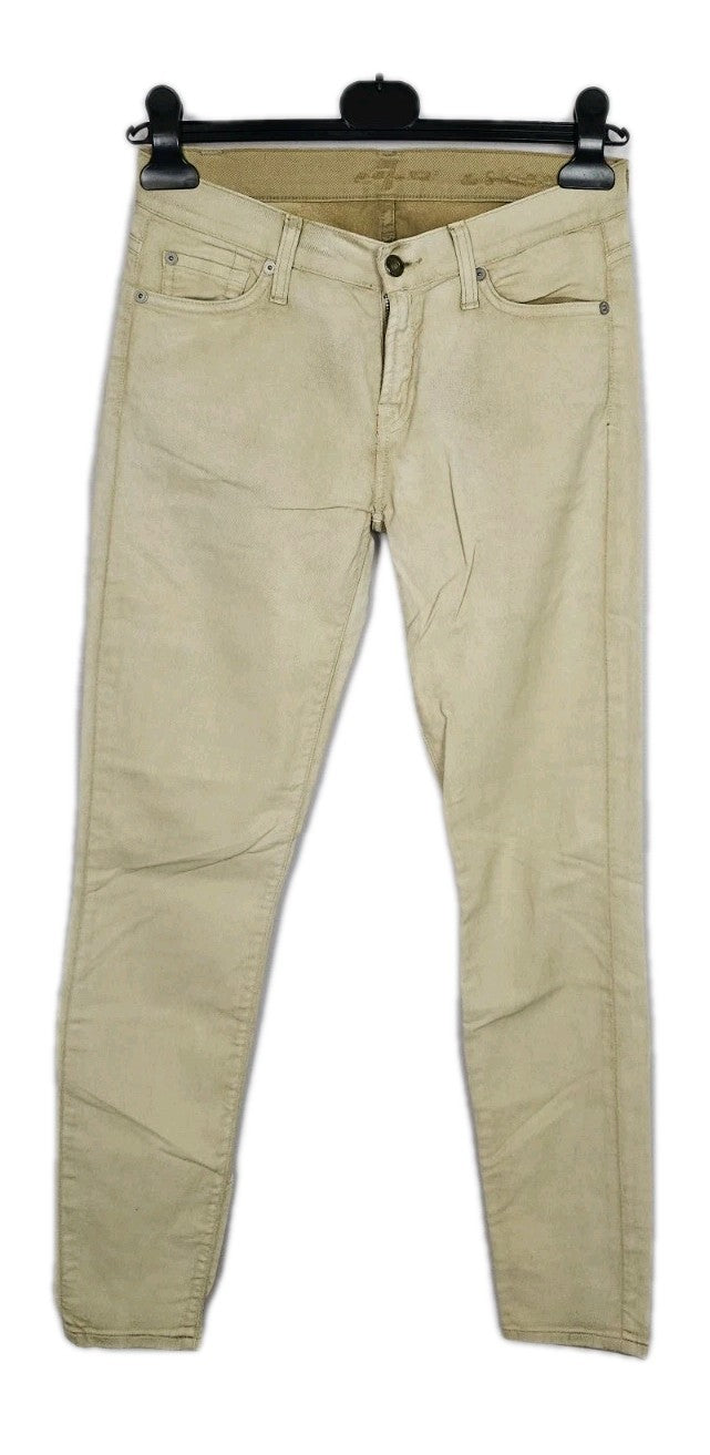 EK9595 Damen Jeans von 7 for All Mankind, Beige, Gr. 260