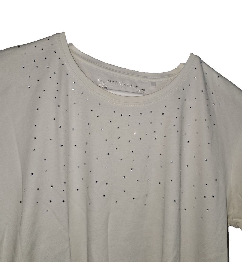 EK7782 Damen T-Shirt von Marc Adam, weiß, Gr.421