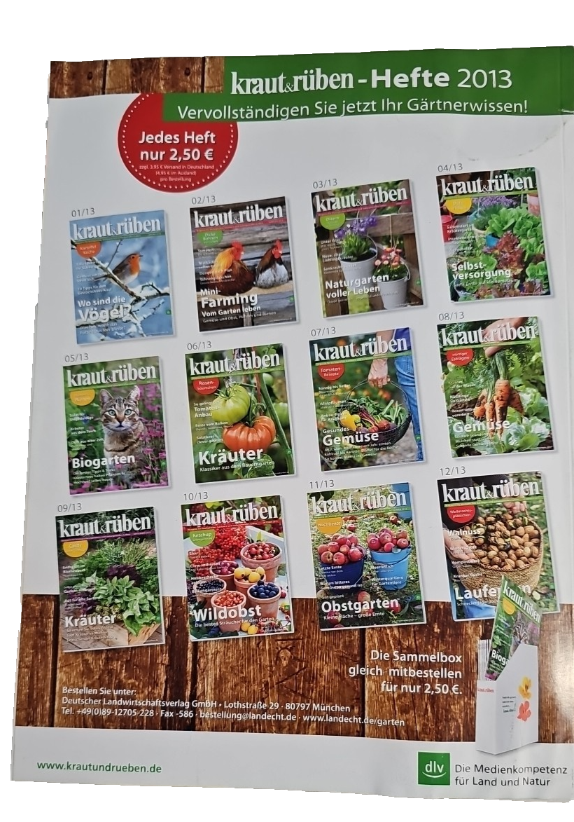 EB3497 Kraut und Rüben, 08/2014, biologisches Gärtnern und naturgemäßes Leben1