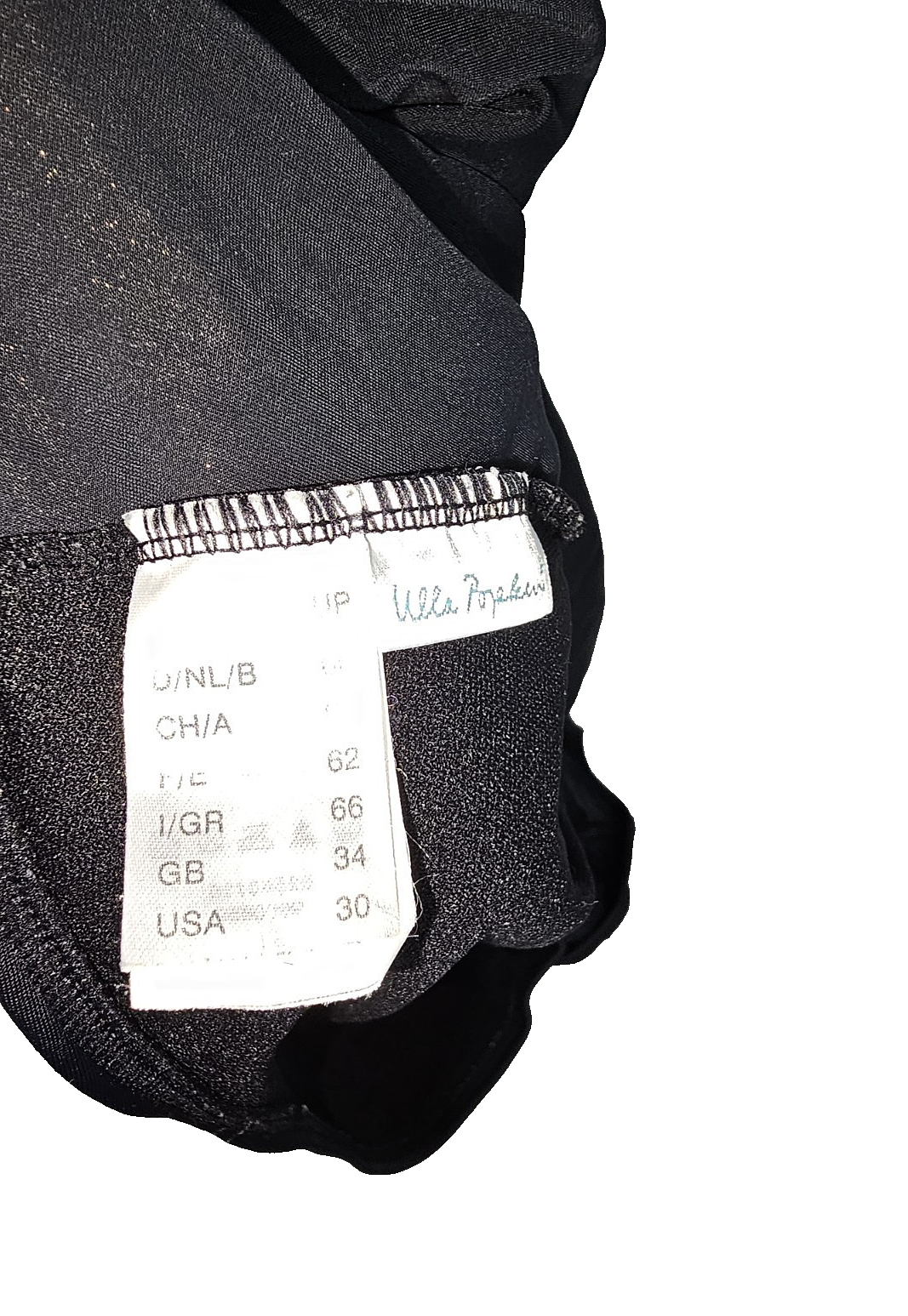 EK7108 Damen Badeanzug von Ulla Popken, Schwarz, Gr.602