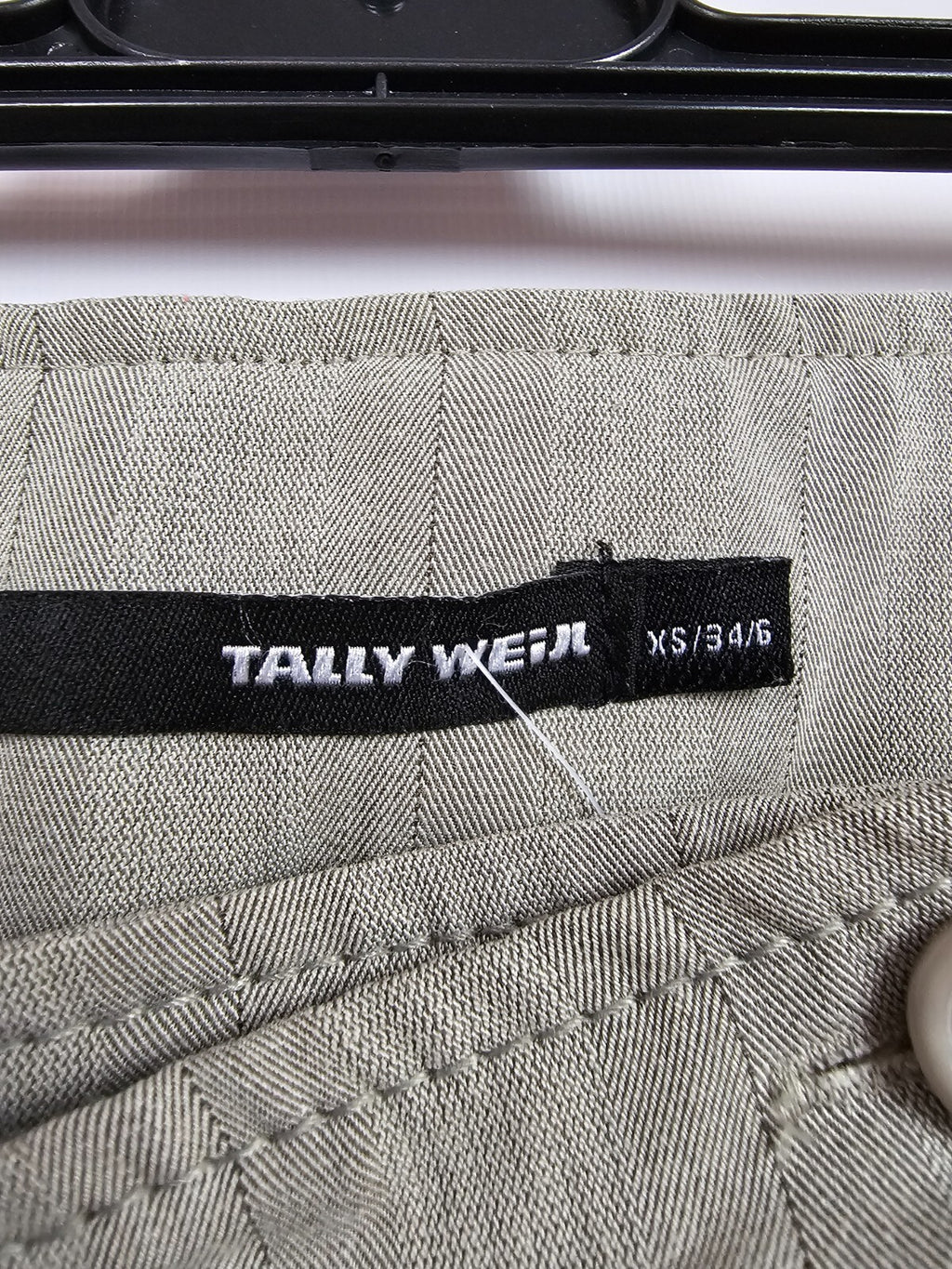EK5439 Damen Anzughose von Tally Weijl, grau, Gr. XS Schlag Hose6