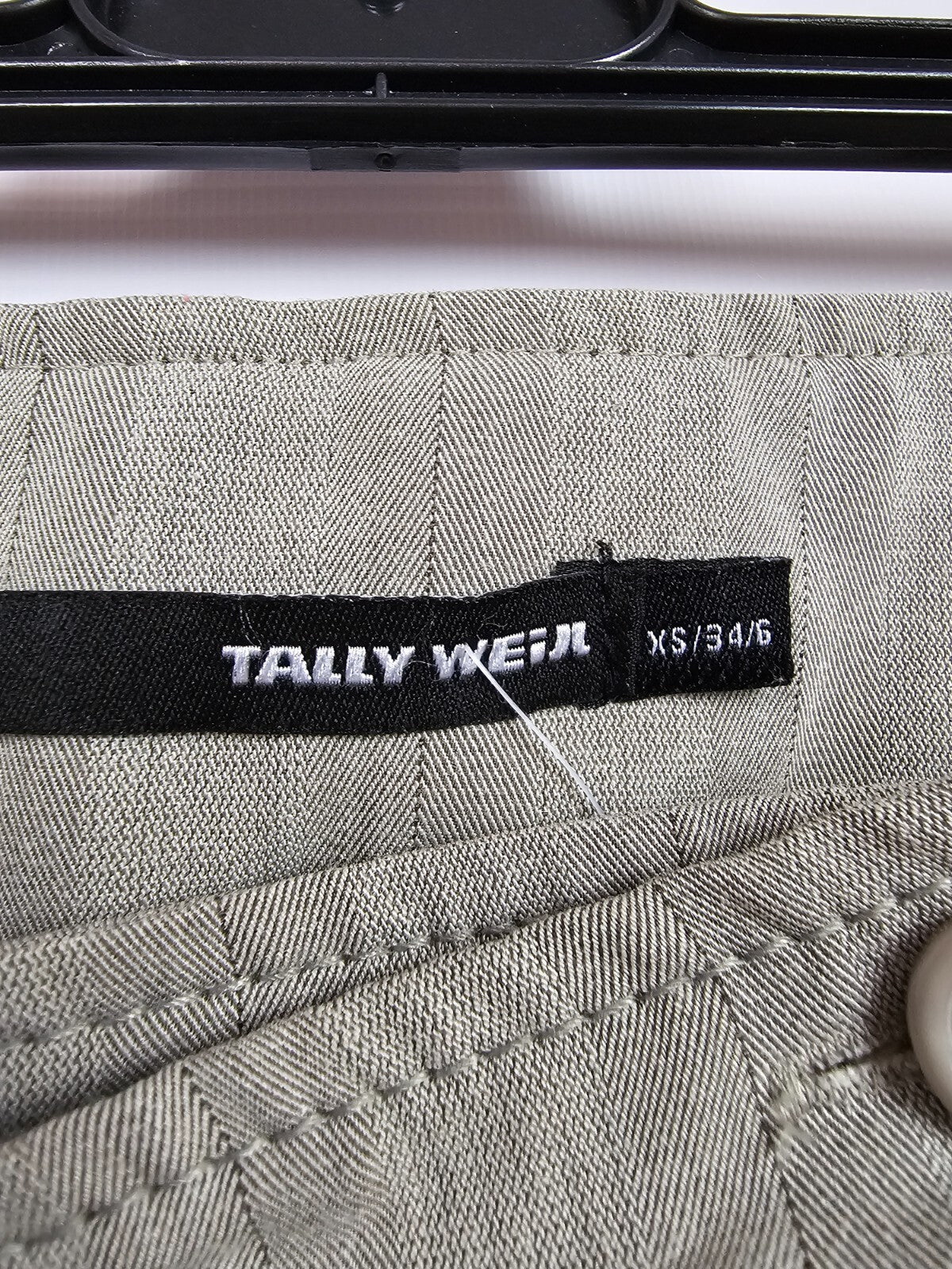 EK5439 Damen Anzughose von Tally Weijl, grau, Gr. XS Schlag Hose6