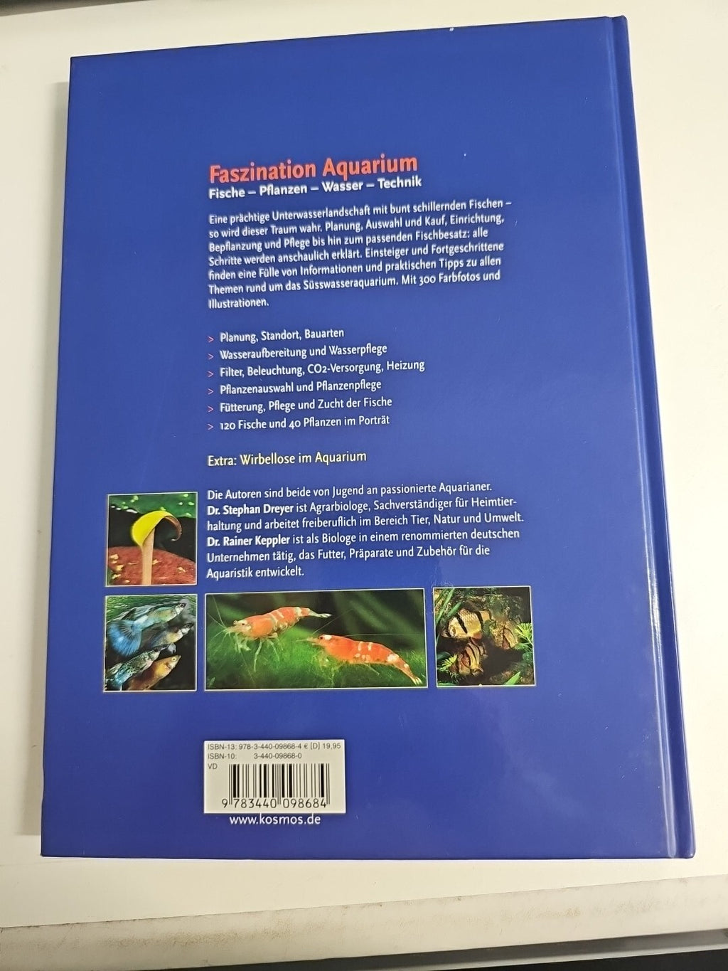 EB1524 Das KosmosBuch der Aquaristik: Fische, Pflanzen, Wasser,Technik 2