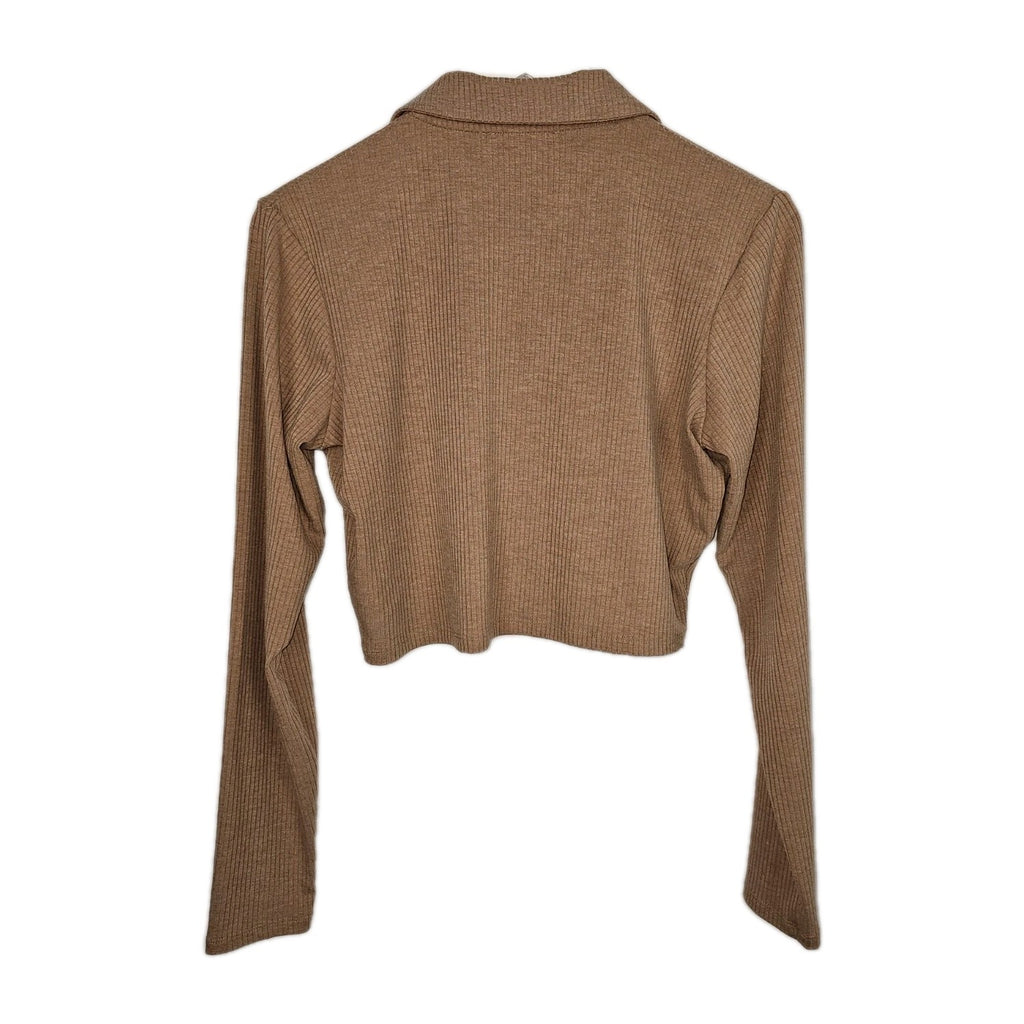 EK8010 Damen Langarmshirt von Urban Surface, braun, Gr.L2