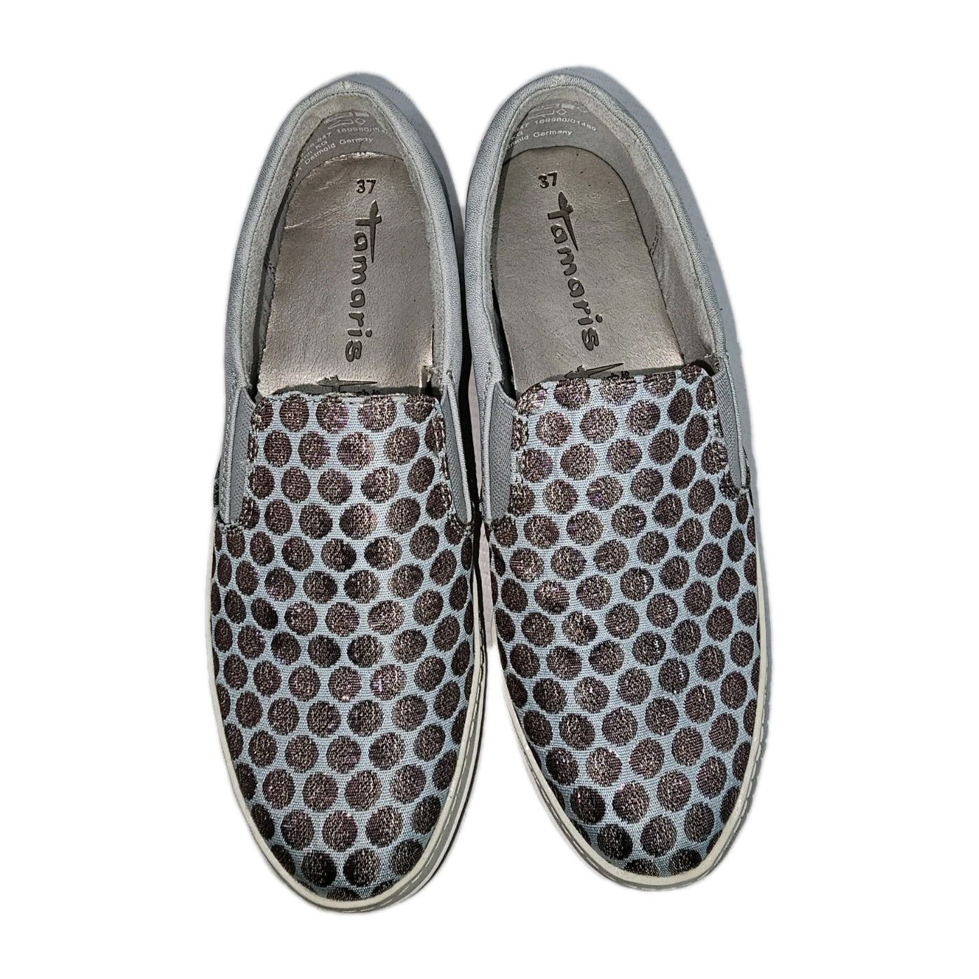 ES807 Damen Halbschuhe von Tamaris, hellblau, Gr.371