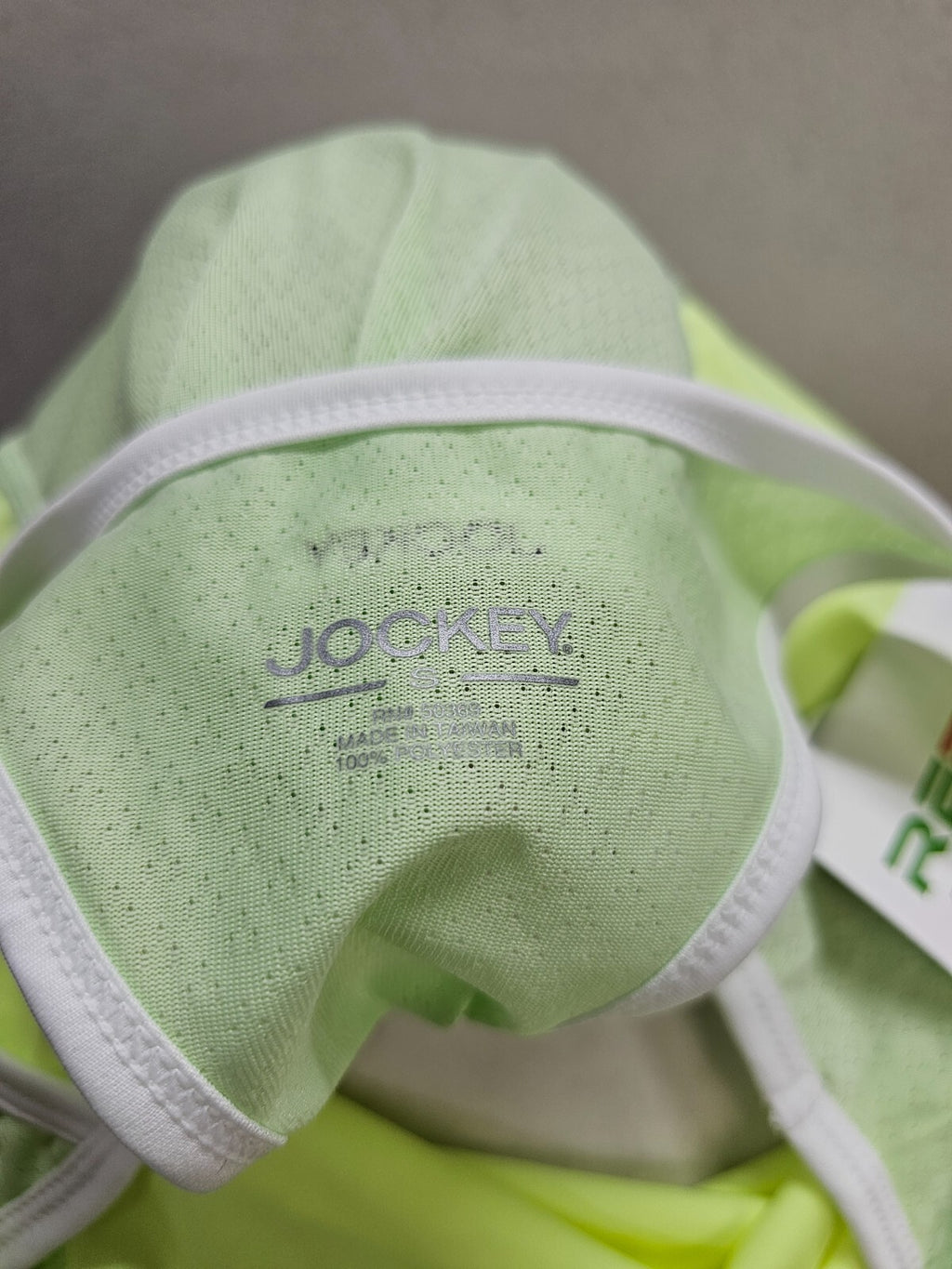 EK5926 Damen Sport Top von Jockey, neongelb/grün, Gr. S5
