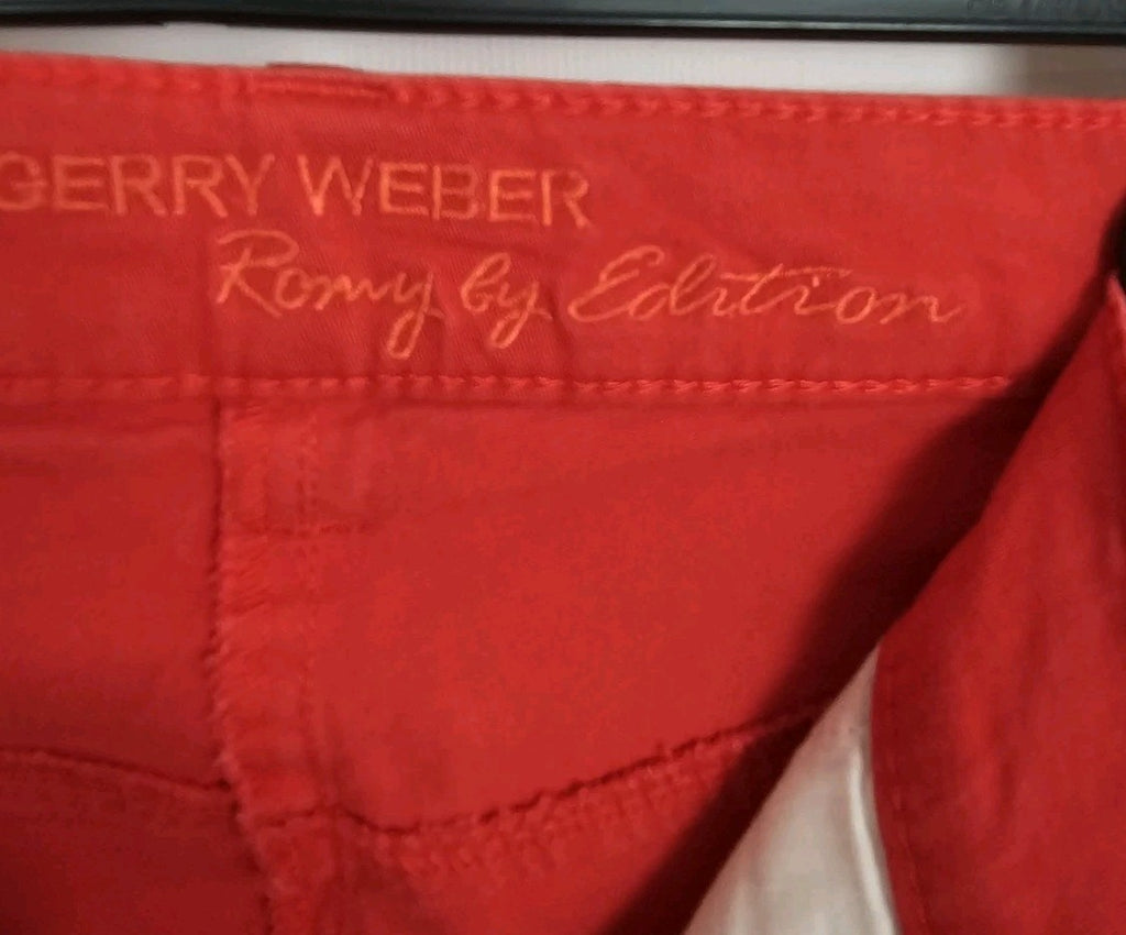 EK9307 Damen Hose Gerry Weber Gr.M Rot1