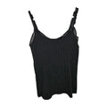 EK11076 Damen Spitzentop, Schwarz, Gr. S0